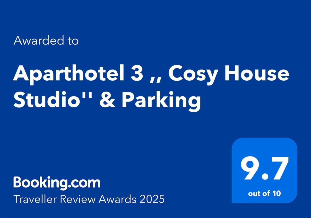 Aparthotel 3 ,, Cosy House Studio" & Parking Kaunas Exterior photo
