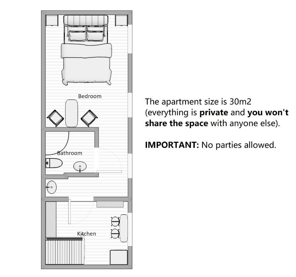 Aparthotel 3 ,, Cosy House Studio" & Parking Kaunas Exterior photo
